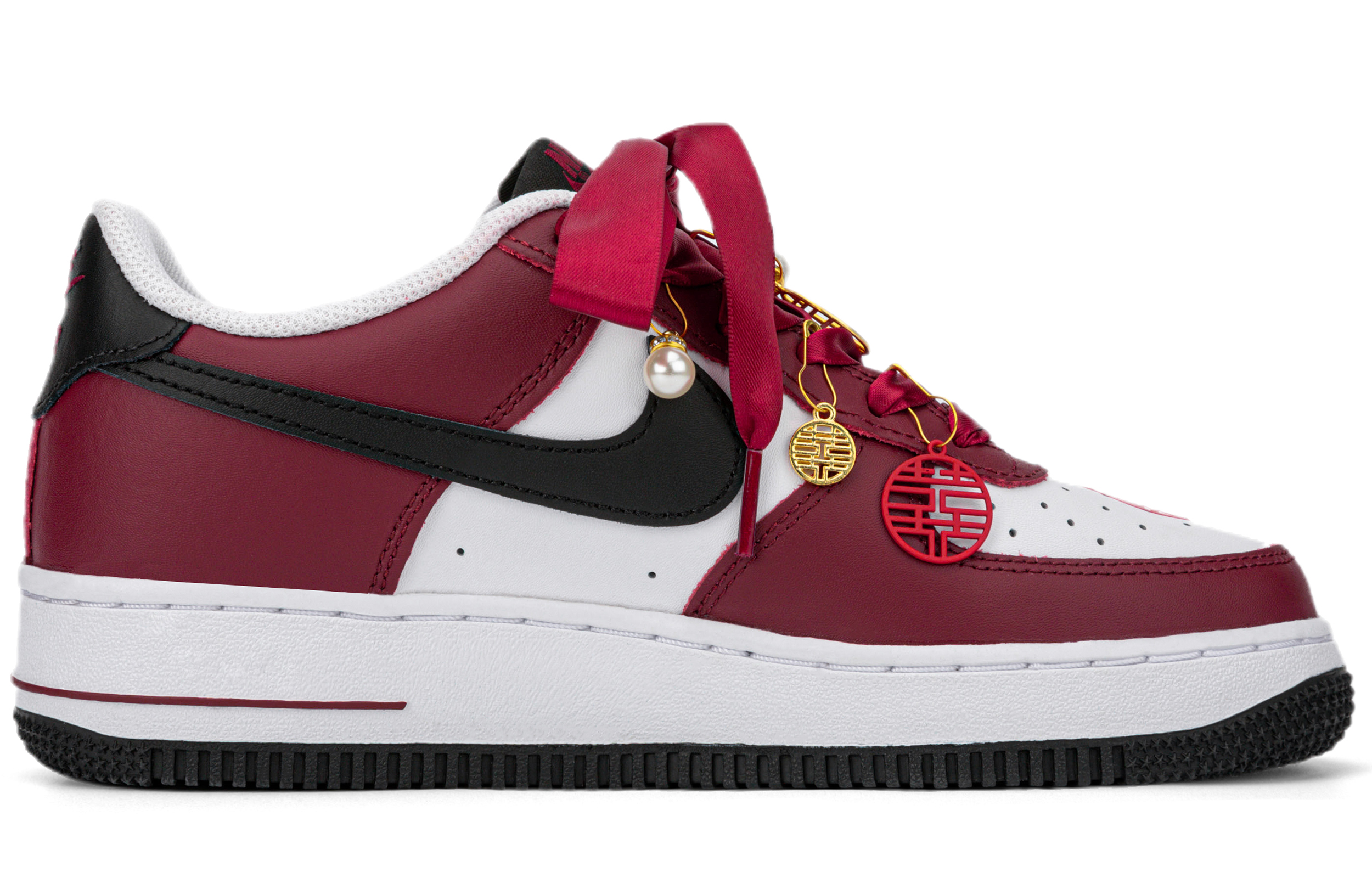 [Custom Shoes] (W) Nike Air Force 1 Low 'Chinese Wedding' 圖 3