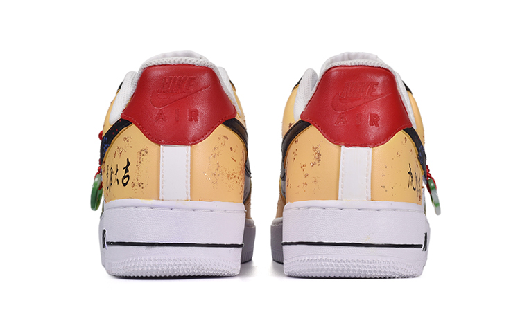 Shop (W) Zapatillas Nike Air Force 1 Low 'Año Nuevo Chino Tigre Dorado' DD8959-100(TeamE-CNY虎年大吉白黑红)