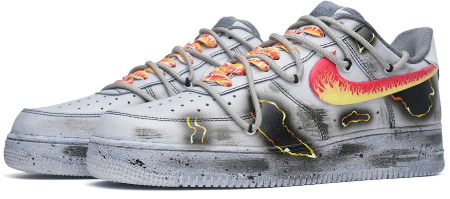 (W) 나이키 에어포스 1 로우 '충칭 조이 플레임' (커스텀) DD8959-100-466487 Lookbook (W) 나이키 에어포스 1 로우 '충칭 조이 플레임' (커스텀) DD8959-100-466487