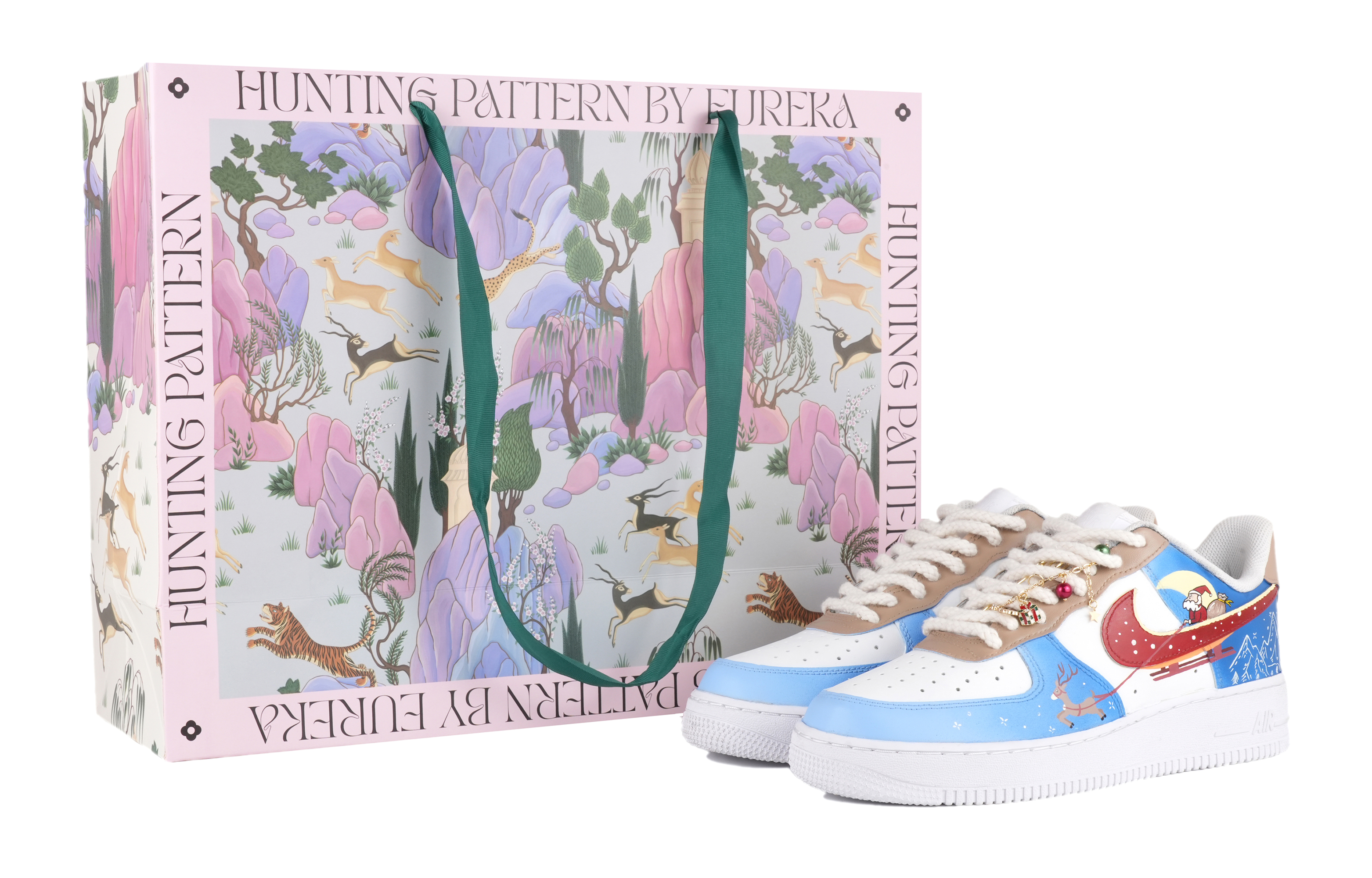 Buy (W) [Sneakers Kustom] Nike Air Force 1 Low 'Custom Natal' DD8959-100-478345