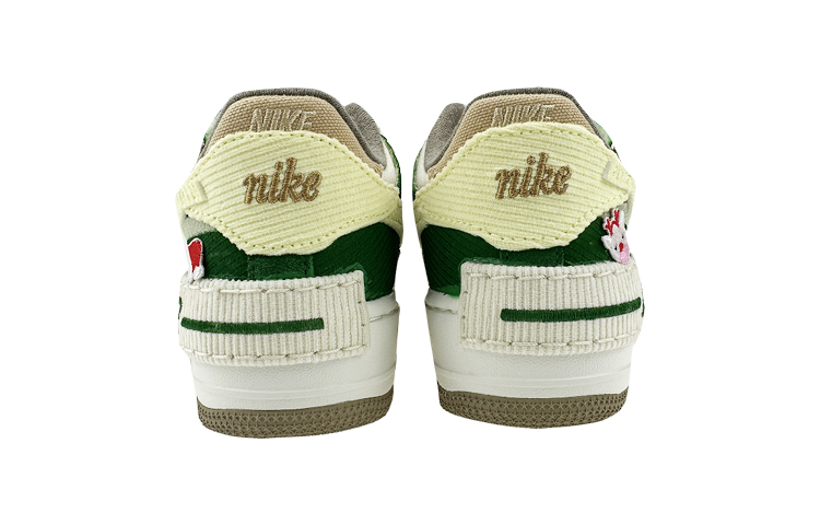 Purchase (W) 나이키 AF1 로우 '크리스마스 패치워크 - 브라운 그린' DQ5075-187(Team叁-女款贴布圣诞QD)