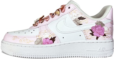 (W) Zapatillas Nike Air Force 1 Low 'Chun Nuan Hua Kai' DD8959-100(TeamFour-女款手绘-粉白色) Buy (W) Zapatillas Nike Air Force 1 Low 'Chun Nuan Hua Kai' DD8959-100(TeamFour-女款手绘-粉白色)