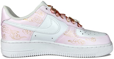 (W) Zapatillas Nike Air Force 1 Low 'Chun Nuan Hua Kai' DD8959-100(TeamFour-女款手绘-粉白色) Order (W) Zapatillas Nike Air Force 1 Low 'Chun Nuan Hua Kai' DD8959-100(TeamFour-女款手绘-粉白色)