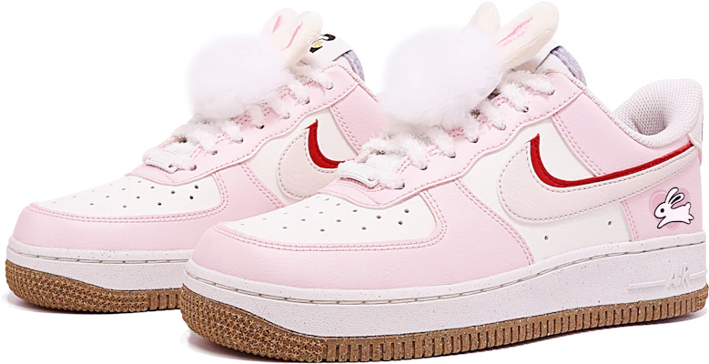 (W) 나이키 에어포스 1 로우 '설날 토끼' (Nike AF1 로우 '설토끼' also works) DX6065-101(TeamTen-女款跳兔粉S-BOX) Lookbook (W) 나이키 에어포스 1 로우 '설날 토끼' (Nike AF1 로우 '설토끼' also works) DX6065-101(TeamTen-女款跳兔粉S-BOX)