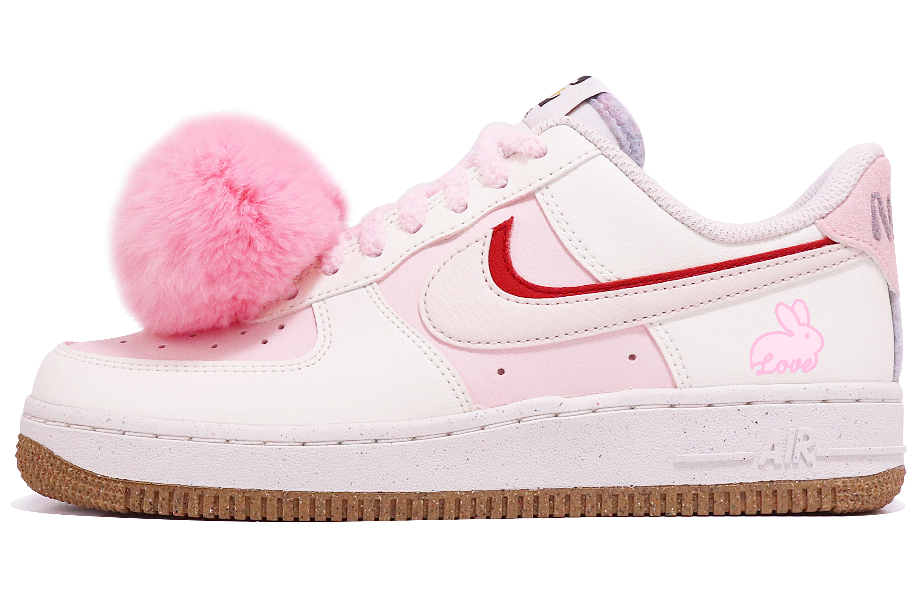 [Custom Shoes] (W) Nike Air Force 1 Low 'CNY Pink Rabbit'
