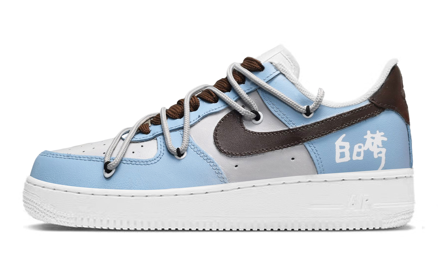 Buy (W) Zapatillas Nike Air Force 1 Low 'Año del Conejo CNY Blanco Azul' DD8959-100(TeamE-女款白日梦白蓝BOX)