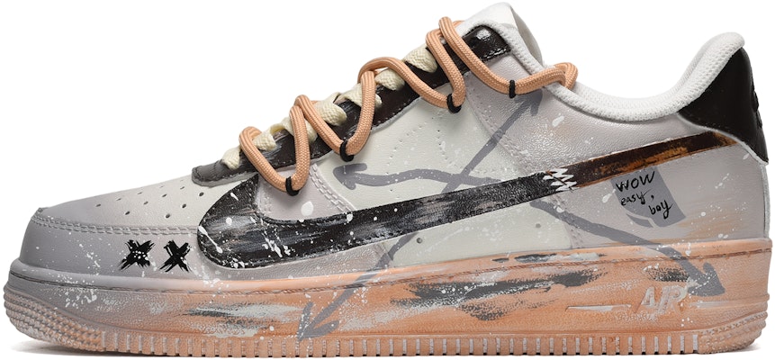 (W) Zapatillas Nike Air Force 1 Low 'Splash Té con Leche y Cacao' DD8959-100(TeamE-女款可可奶茶黑灰棕) Buy (W) Zapatillas Nike Air Force 1 Low 'Splash Té con Leche y Cacao' DD8959-100(TeamE-女款可可奶茶黑灰棕)