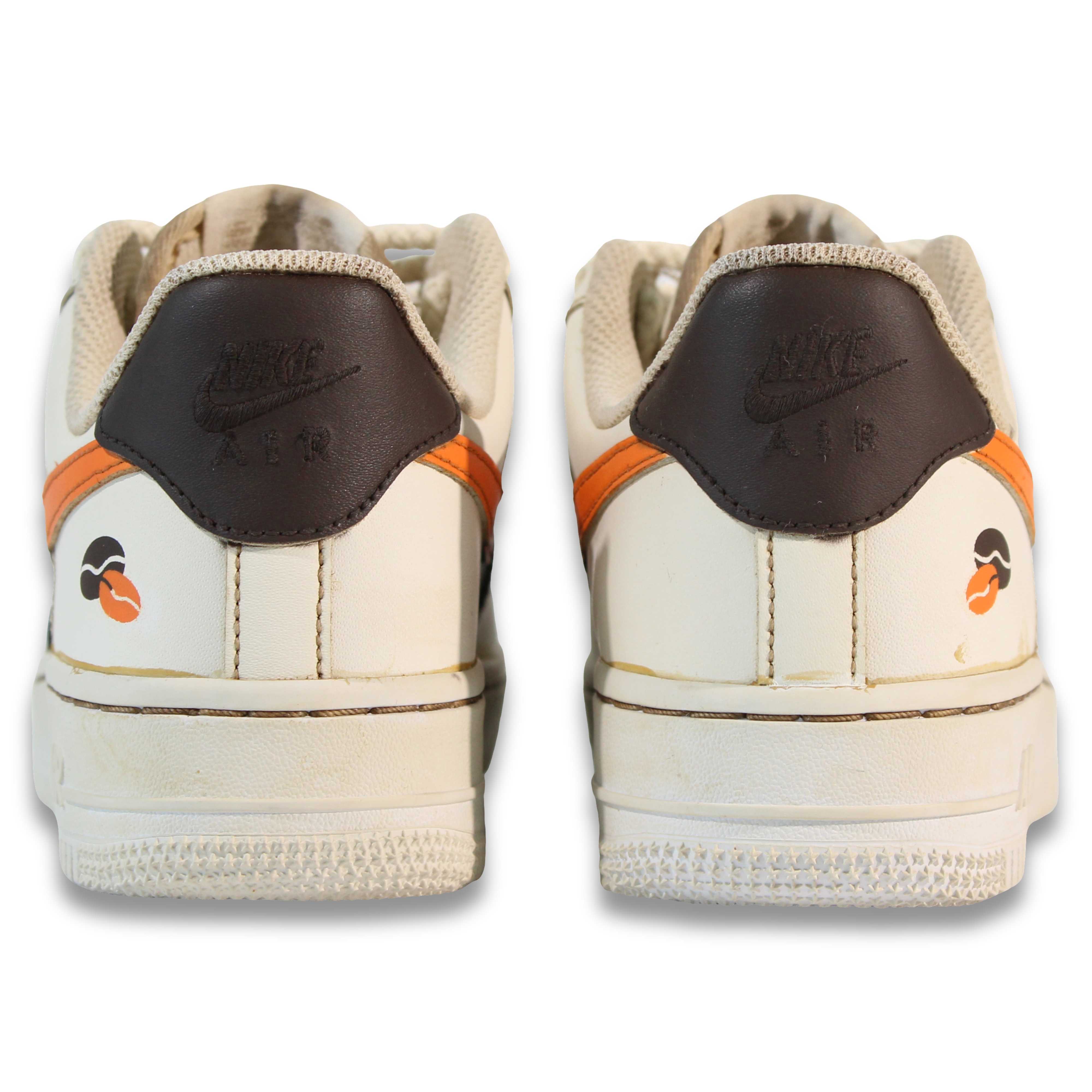 Shop (W) 나이키 에어포스 1 로우 '커피빈 빈티지 딥다이' (Nike AF1 로우 '커피빈 딥다이') DD8959-100(Team30-咖啡豆空军)