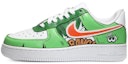 Buy 【定製球鞋】 Nike Air Force 1 Low 三重白 空軍一號 漫畫 二次元平面世界 馬克筆勾線 條漫 休閒 低幫 板鞋 女款 綠色