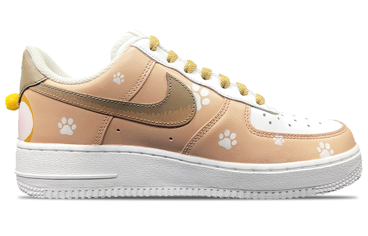 Order (W) [定制鞋] 耐克Air Force 1 Low '柯基情人节定制款' 315115-112（TeamE--情人节手绘柯基）