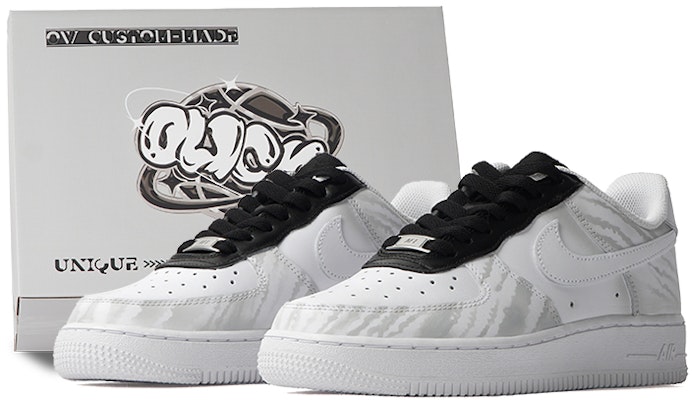 (W) Zapatillas Nike Air Force 1 Low 'Graffiti Agrietado' DD8959-100(Team拾柒-女款低帮黑白裂纹板鞋) Buy (W) Zapatillas Nike Air Force 1 Low 'Graffiti Agrietado' DD8959-100(Team拾柒-女款低帮黑白裂纹板鞋)