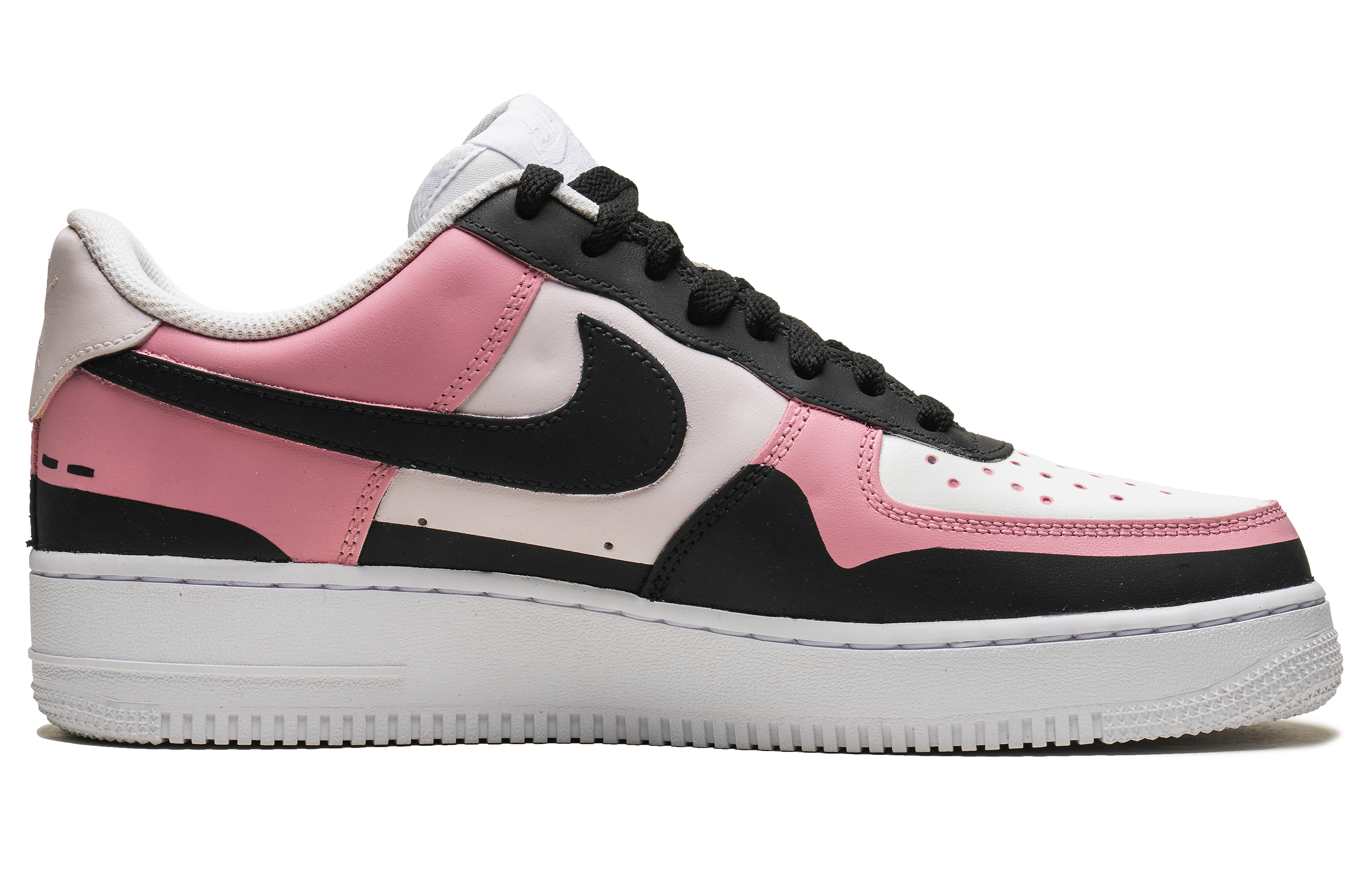 Lookbook (W) 나이키 에어포스 1 로우 '학밤검정' (커스텀) CW2288-111(TeamB-霓裳夜行)