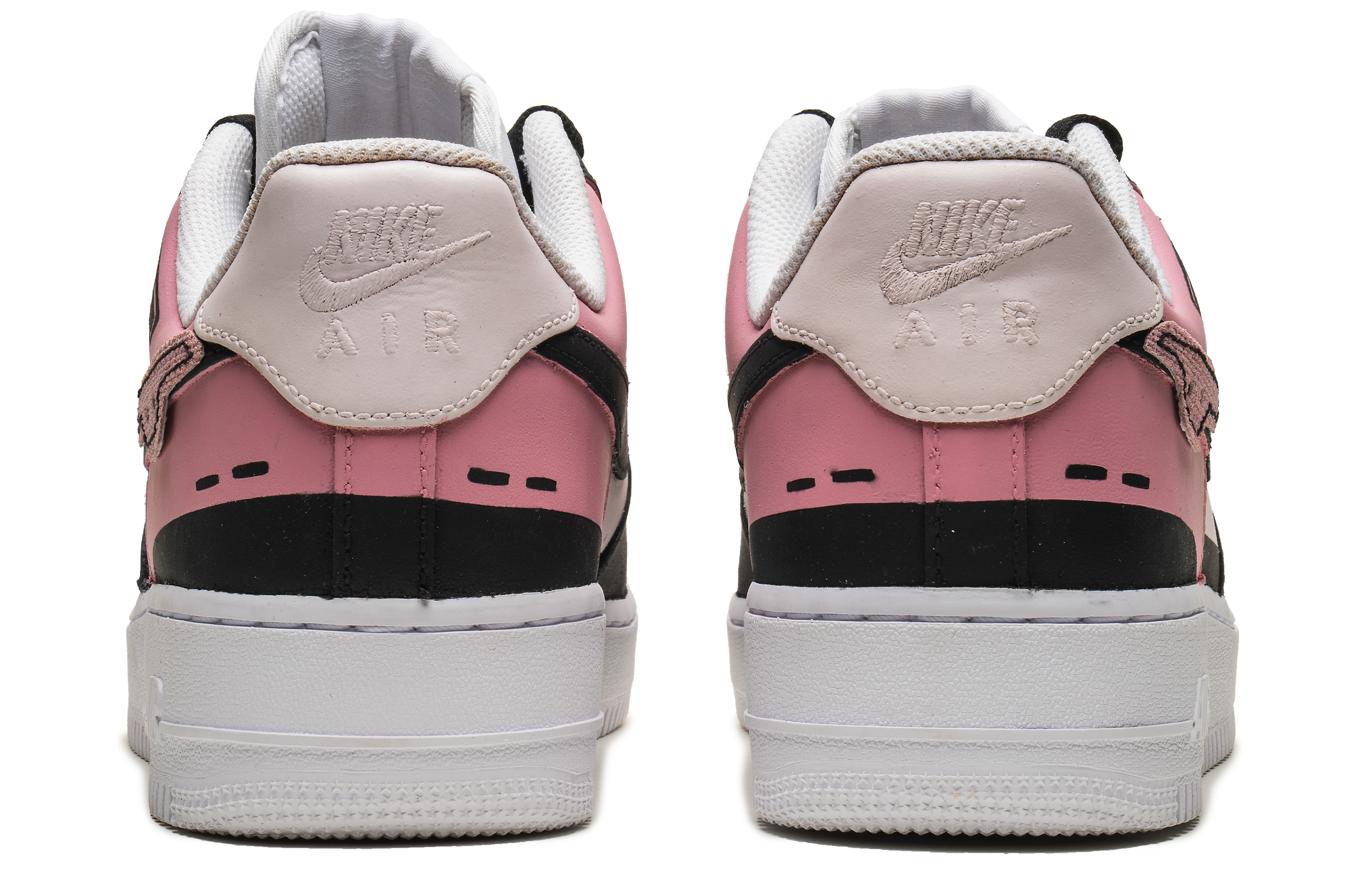 Purchase (W) 나이키 에어포스 1 로우 '학밤검정' (커스텀) CW2288-111(TeamB-霓裳夜行)