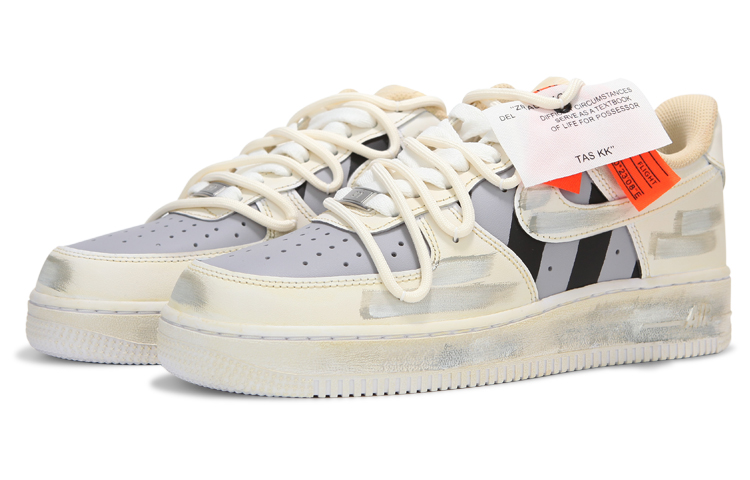 Lookbook (W) [定制鞋款] 耐克空军一号低帮‘奶油灰热浪’ DD8959-100(Team24-女款空军高街)