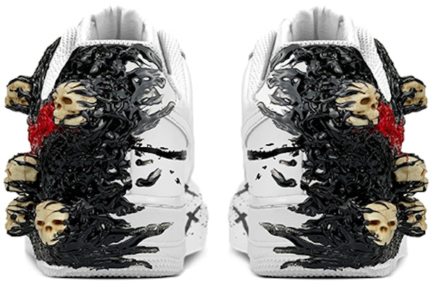 (W) 나이키 에어포스1 '크툴루 해골' (검/빨) DD8959-100(TeamY-女款克苏鲁地狱使者黑红) Shop (W) 나이키 에어포스1 '크툴루 해골' (검/빨) DD8959-100(TeamY-女款克苏鲁地狱使者黑红)