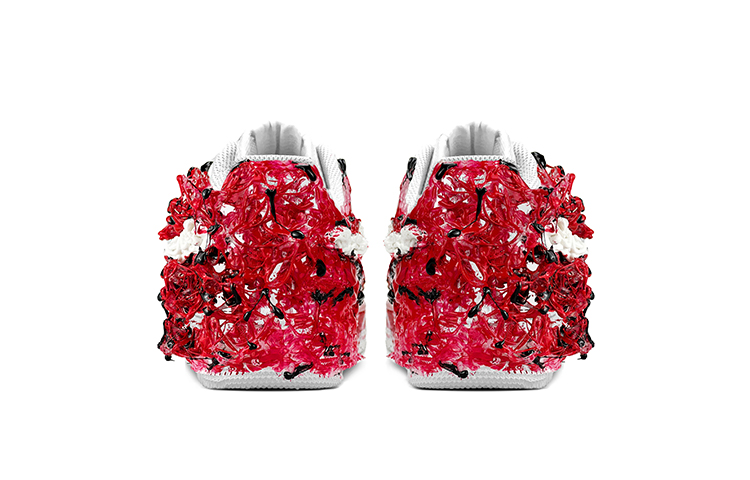 Shop (W) 나이키 에어포스 1 '이그 화산 검빨' (커스텀) DD8959-100(TeamY-女款克苏鲁神话黑红)