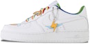 Buy 【定制球鞋】 Nike Air Force 1 Low 婚鞋 兔年主題 彩虹漸變主題 手繪浸染推薦 低幫 板鞋 女款 白紅藍