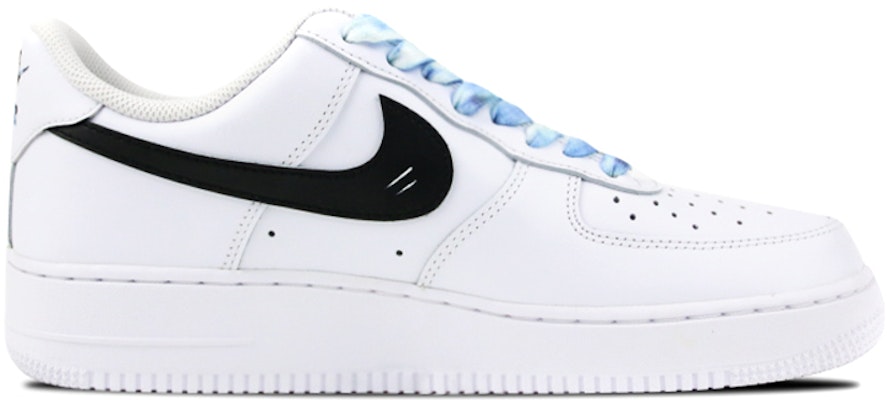 【定制球鞋】 Nike Air Force 1 Low 07 空軍一號 純白 迷彩 塗鴉 漸變 手繪噴繪 風主題定制 休閒 耐磨防滑 低幫 板鞋 女款 藍黑 Order 【定制球鞋】 Nike Air Force 1 Low 07 空軍一號 純白 迷彩 塗鴉 漸變 手繪噴繪 風主題定制 休閒 耐磨防滑 低幫 板鞋 女款 藍黑