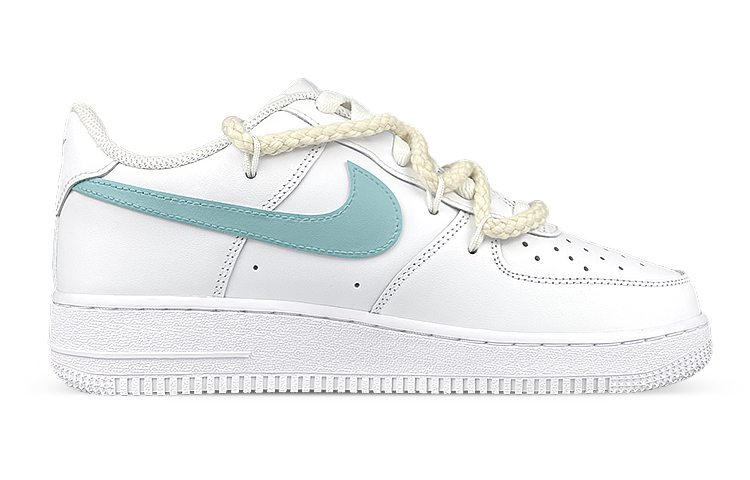 [Custom Shoes] (W) Nike Air Force 1 Low 'Custom Retro Deconstructed Bear White Pink Green' 圖 2