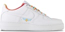 Order 【定制球鞋】 Nike Air Force 1 Low 婚鞋 兔年主題 彩虹漸變主題 手繪浸染推薦 低幫 板鞋 女款 白紅藍