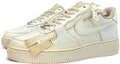 Lookbook 【定制球鞋】Nike Air Force 1 Low 空軍一號 改拉鍊 做舊風 浸染 縫紉 低幫 板鞋 女款 米黃色