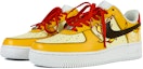 Lookbook (W) 나이키 에어포스 1 로우 '커스텀 3D 불꽃 애니' DD8959-100(Team陆火焰恶搞橘黄)