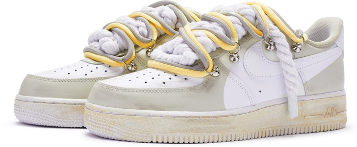 (W) カスタム エアフォース1 ロー "オフホワイトブラウン" DD8959-100(TeamR-女款T10米白S-BOX) Lookbook (W) カスタム エアフォース1 ロー "オフホワイトブラウン" DD8959-100(TeamR-女款T10米白S-BOX)