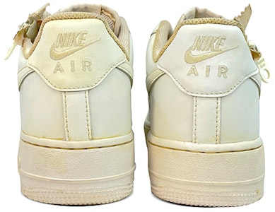 【定制球鞋】Nike Air Force 1 Low 空軍一號 改拉鍊 做舊風 浸染 縫紉 低幫 板鞋 女款 米黃色 Shop 【定制球鞋】Nike Air Force 1 Low 空軍一號 改拉鍊 做舊風 浸染 縫紉 低幫 板鞋 女款 米黃色