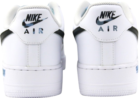 【定制球鞋】 Nike Air Force 1 Low 07 空軍一號 純白 迷彩 塗鴉 漸變 手繪噴繪 風主題定制 休閒 耐磨防滑 低幫 板鞋 女款 藍黑 Shop 【定制球鞋】 Nike Air Force 1 Low 07 空軍一號 純白 迷彩 塗鴉 漸變 手繪噴繪 風主題定制 休閒 耐磨防滑 低幫 板鞋 女款 藍黑