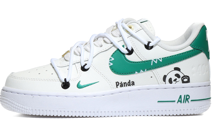 Buy (W) Zapatillas Nike Air Force 1 Low 'Panda Tierno Beige-Verde' DQ7582-101(Team10-可爱熊猫-QD)