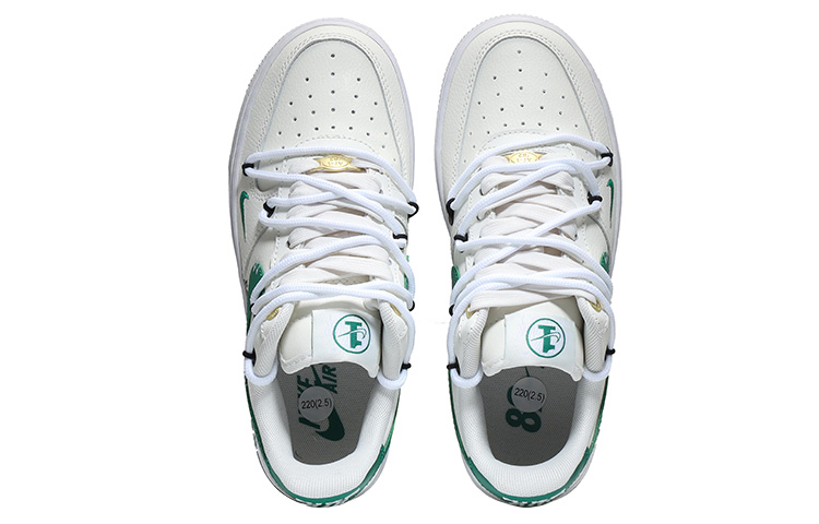 Shop (W) Zapatillas Nike Air Force 1 Low 'Panda Tierno Beige-Verde' DQ7582-101(Team10-可爱熊猫-QD)