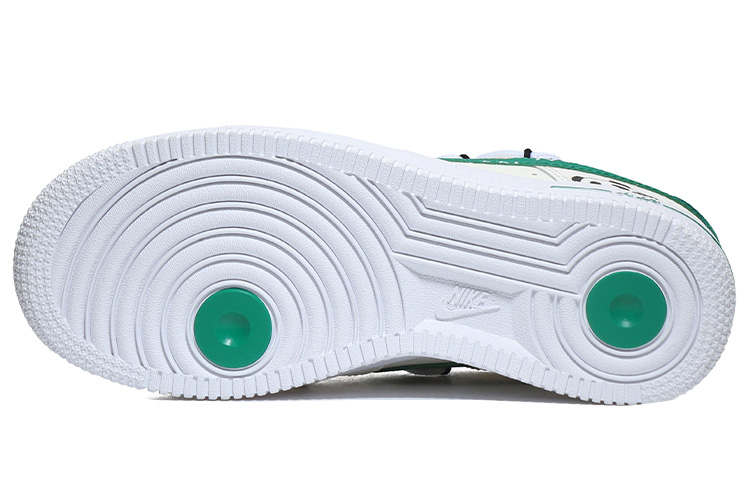 Details for (W) Zapatillas Nike Air Force 1 Low 'Panda Tierno Beige-Verde' DQ7582-101(Team10-可爱熊猫-QD)