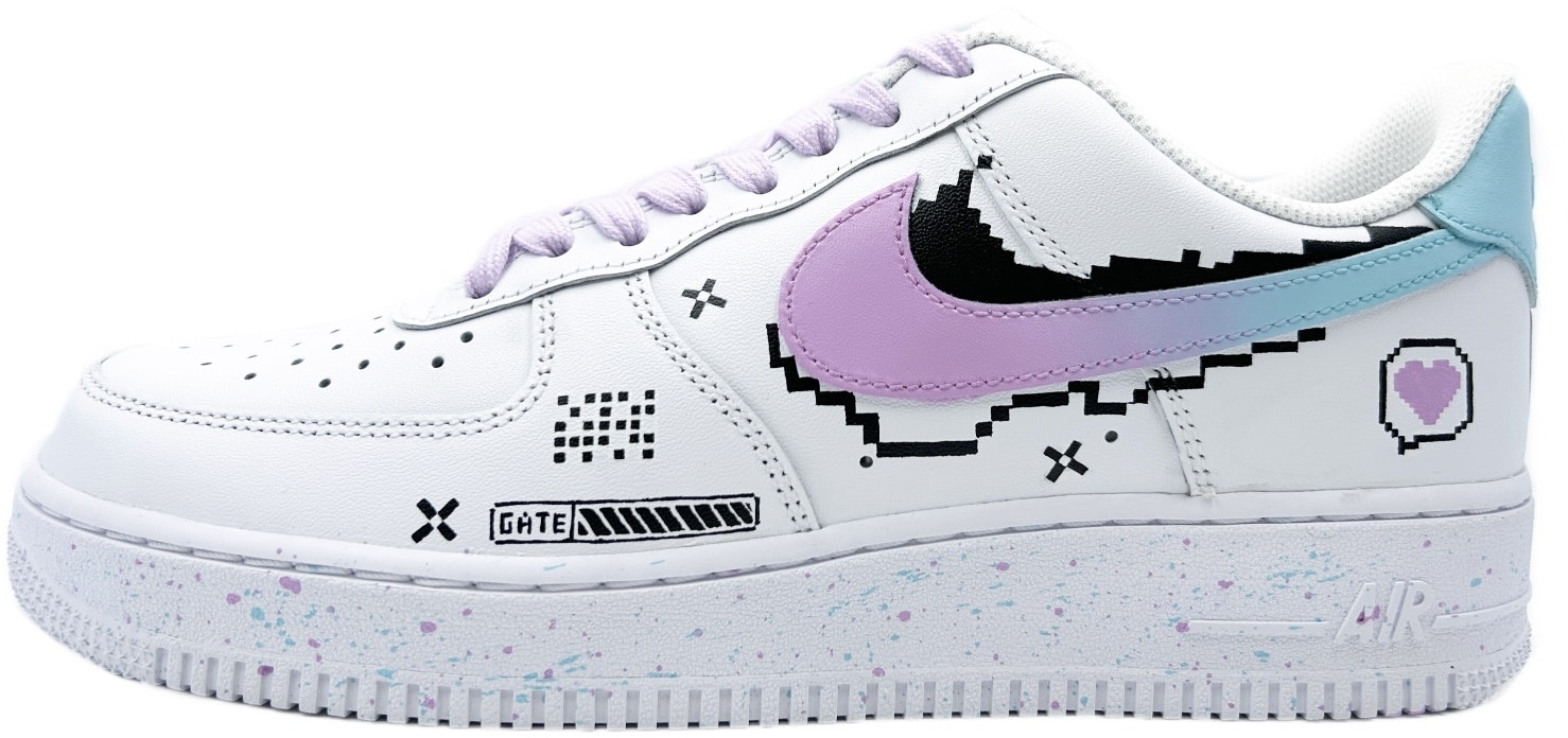 custom-shoes-women-nike-air-force-1-low-cyberpunk-pixel-love