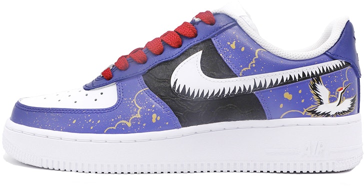 custom-shoes-women-nike-air-force-1-low-da-vinci-cranes