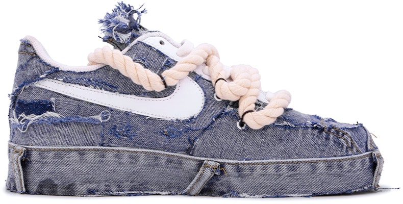 (W) Zapatillas Nike Air Force 1 Low 'Da Vinci Denim Púrpura Blanco Custom' DD8959-100(TeamM-女款牛仔十字架) Order (W) Zapatillas Nike Air Force 1 Low 'Da Vinci Denim Púrpura Blanco Custom' DD8959-100(TeamM-女款牛仔十字架)