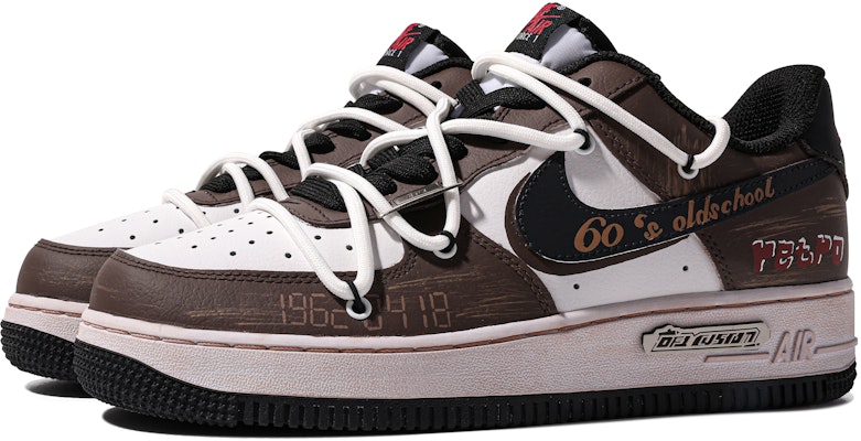 (W) Zapatillas Nike Air Force 1 Low 'Da Vinci Marrón-Blanco-Negro' DV1331-100(TeamM-女款美式60’s-BOX) Lookbook (W) Zapatillas Nike Air Force 1 Low 'Da Vinci Marrón-Blanco-Negro' DV1331-100(TeamM-女款美式60’s-BOX)