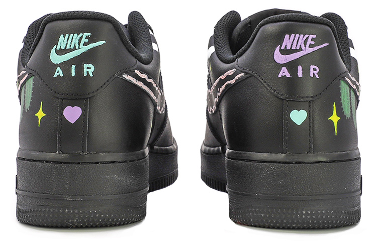 Shop (W) Zapatillas Nike Air Force 1 Low 'Da Vinci Ajedrez' Personalizadas DD8959-001(TeamM-女款涂鸦亚比彩黑)