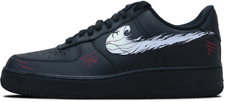 (W) Zapatillas Nike Air Force 1 Low 'Dark Warrior Venom Scratch' 314192-009(Team叁-女款喷绘手绘黑色毒液) Buy (W) Zapatillas Nike Air Force 1 Low 'Dark Warrior Venom Scratch' 314192-009(Team叁-女款喷绘手绘黑色毒液)