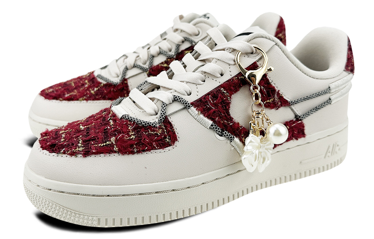 Lookbook (W) [定制鞋] 耐克空军1号低帮 '深红色' DH4408-102(Team叁-女款LX红小香S-BOX)