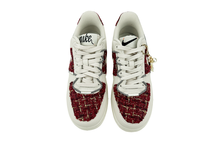 Shop (W) [定制鞋] 耐克空军1号低帮 '深红色' DH4408-102(Team叁-女款LX红小香S-BOX)