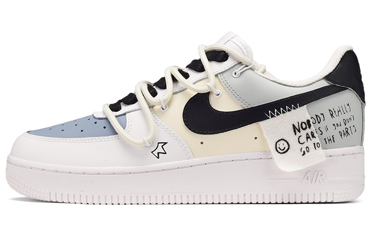 [Custom Shoes] (W) Nike Air Force 1 Low 'Deconstructed Canvas Grey White'