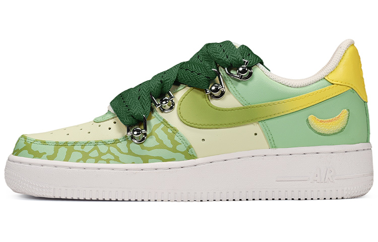 Buy (W) [Sneakers Custom] Nike Air Force 1 Low 'Deconstructed Melon Crackle' DD8959-100(TeamE-女款爆裂纹解构风黄绿)