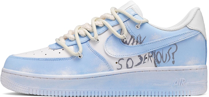 custom-shoes-women-nike-air-force-1-low-deconstructed-dip-dye-blue-white