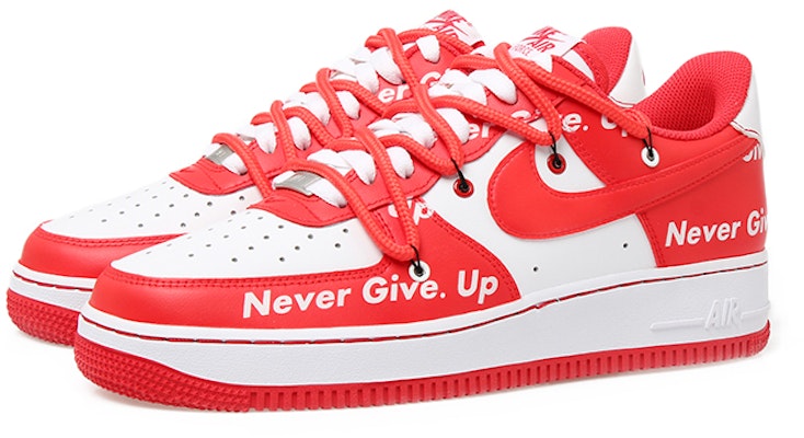 (W) 나이키 에어포스 1 로우 '해체 설날 빨강' (Nike AF1 로우 '설날 해체 레드' is shorter) CW1575-100(Team拾玖-英文弹幕红白女) Lookbook (W) 나이키 에어포스 1 로우 '해체 설날 빨강' (Nike AF1 로우 '설날 해체 레드' is shorter) CW1575-100(Team拾玖-英文弹幕红白女)