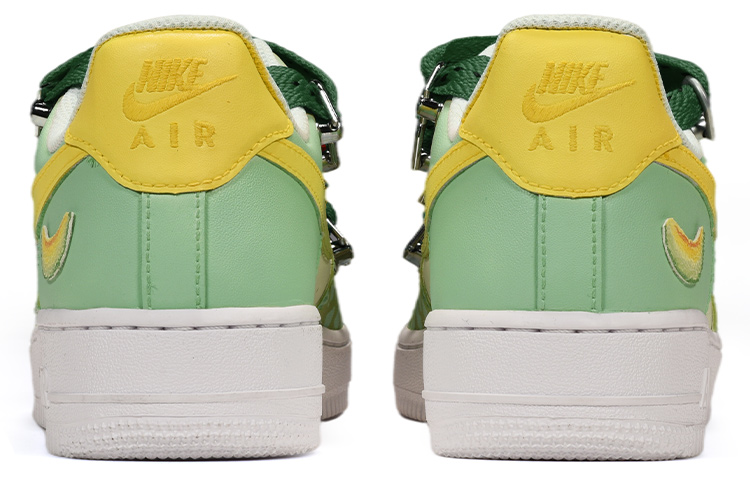 Shop (W) [Sneakers Custom] Nike Air Force 1 Low 'Deconstructed Melon Crackle' DD8959-100(TeamE-女款爆裂纹解构风黄绿)