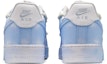 Shop 【定製球鞋】 Nike Air Force 1 Low 空軍一號 浸染 解構風 低幫 板鞋 女款 藍白