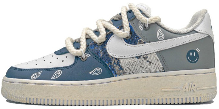 custom-shoes-women-nike-air-force-1-low-denim-paisley-grey-blue