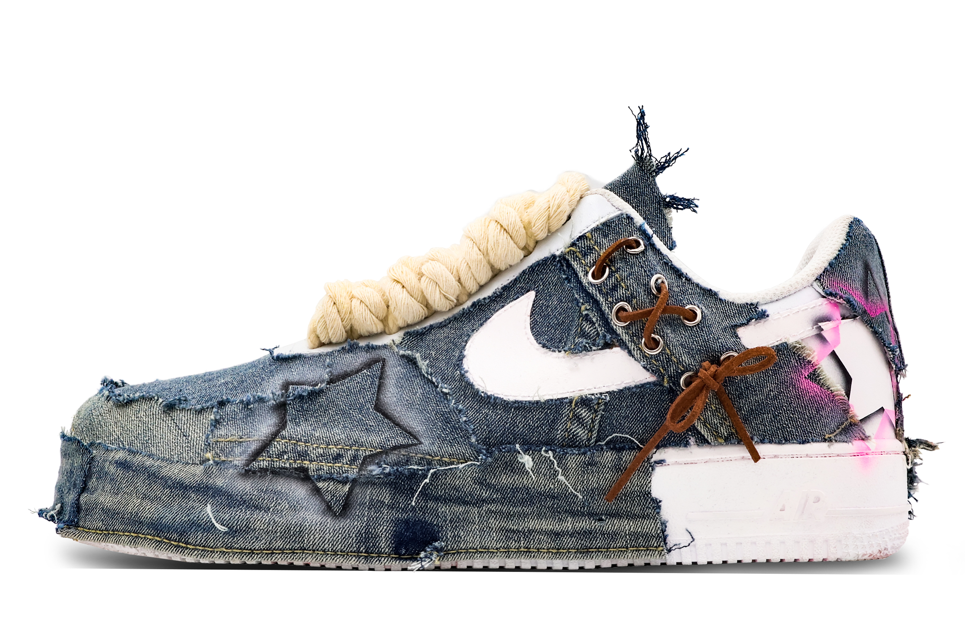 Buy (W) [Kasur Sepatu] Nike Air Force 1 Low 'Denim Biru' DD8959-100(Team53-女款星际牛仔)