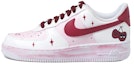 Buy 【定制球鞋】 Nike Air Force 1 Low 做舊風 星星 櫻桃 低幫 板鞋 女款 粉玫紅
