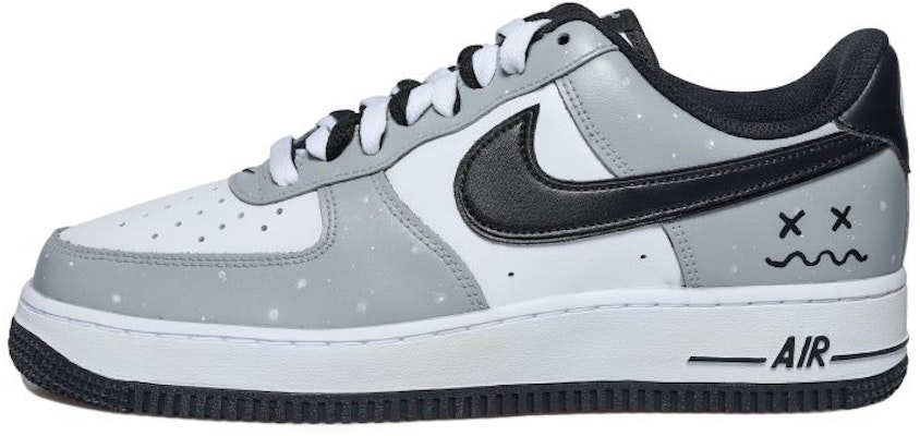 (W) Nike Air Force 1 Low Personalizadas Blanco/Gris/Negro DV1621-001(Team拾玖-双X波浪女S-BOX) Buy (W) Nike Air Force 1 Low Personalizadas Blanco/Gris/Negro DV1621-001(Team拾玖-双X波浪女S-BOX)